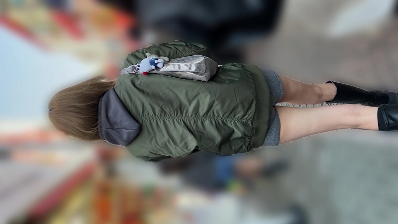 【再販】MA-1を着たギャルの下尻動画(/ω\)