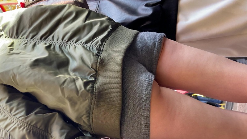 【再販】MA-1を着たギャルの下尻動画(/ω\)