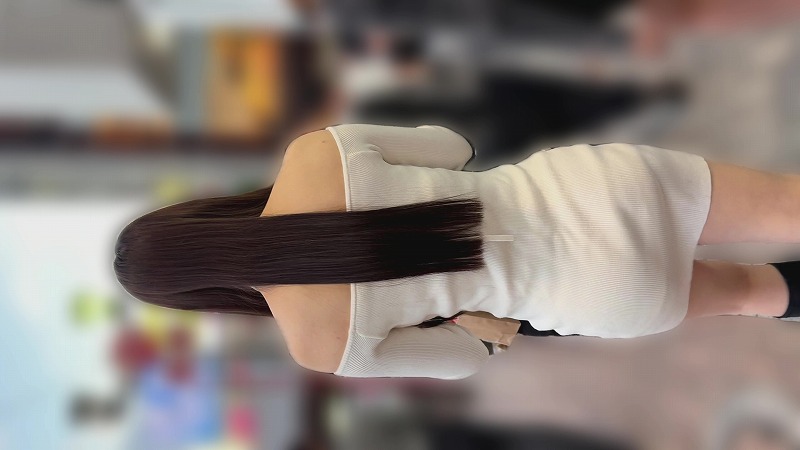 【再販】後ろ姿だけでいい女確定！タイトなミニスカワンピースを着た美女の後ろ姿を凝視(/ω＼)