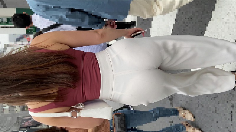 白パンからパンティー透け透け動画セット(/ω\) 画像4