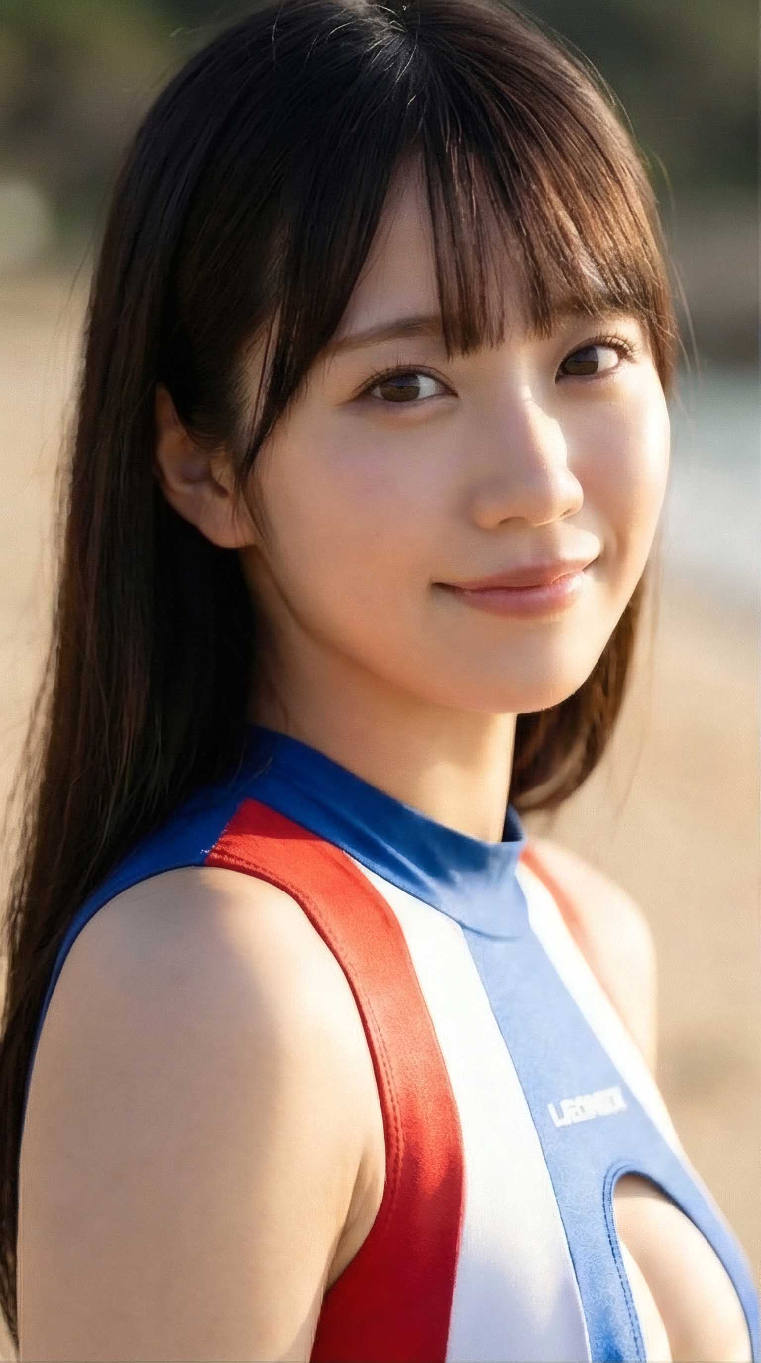 【フェチ動画】アイドルグループセンター級の正統派が魅せる乳輪やハイレグから滴るAI美女　清佳（さやか）ちゃん