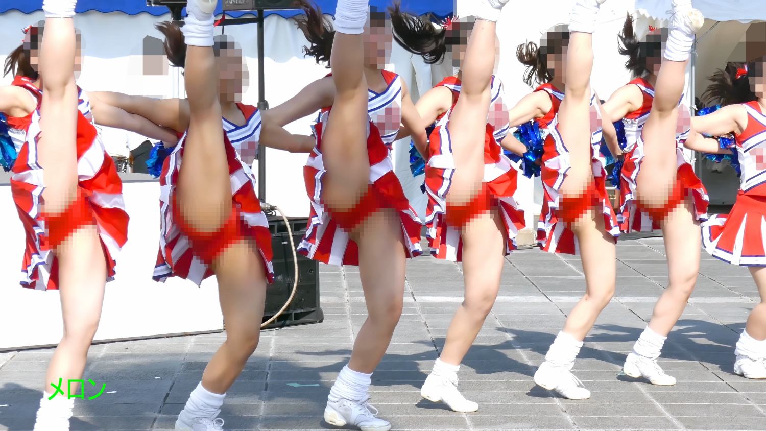 祭りだチア vol.98 【4K】 魅惑の前かがみにラインダンス！まさに最強コンボ！Kチアダンス