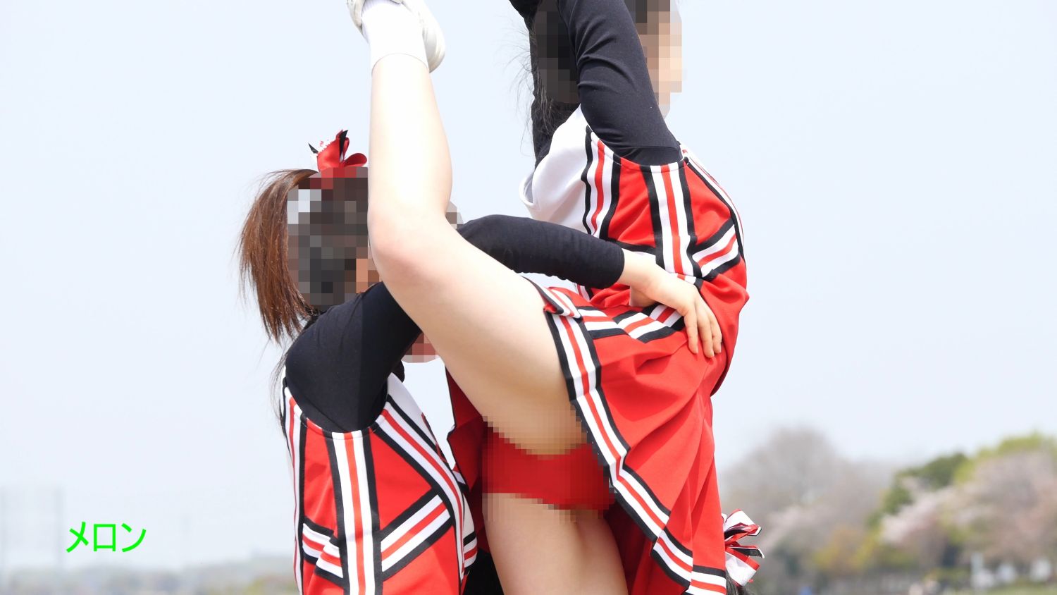 祭りだチア vol.117 【4K】 本番より大注目!?M字絶景!魅惑の演技紹介 JDチアリーディング