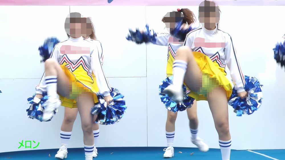 祭りだチア vol.118 女の子の日!?ハプニング 赤丸印が付いています!Kバトン