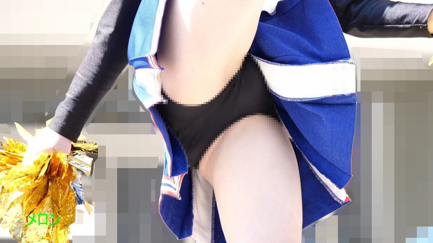 祭りだチア vol.124 【4K】 ぴったりフィットのアンスコがクッキリとたまりません!続編 ハイキック披露ですJDチアダンス