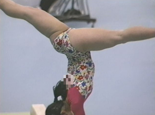 【再販】【期間限定公開作品】TZ-010 レオタード全国大会vol.10~30年前の貴重レオタード!宙返りを正面から!!