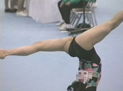 【再販】【期間限定公開作品】TZ-010 レオタード全国大会vol.10~30年前の貴重レオタード!宙返りを正面から!!