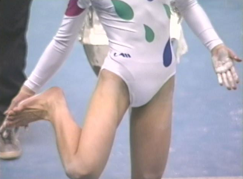 【再販】【期間限定公開作品】TZ-010 レオタード全国大会vol.10~30年前の貴重レオタード!宙返りを正面から!!