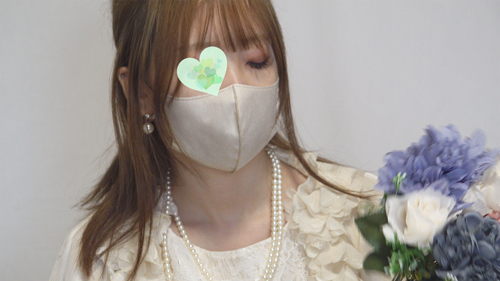 [4K]ギャルのおしとやかなドレスから見えた推定E～Fカップの爆乳！