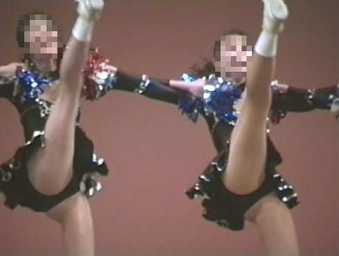 【再販】【期間限定公開作品】BS-016 バトンオンステージ vol.16~舞い上がるオレンジマーチングチア!アンスコがモロです!