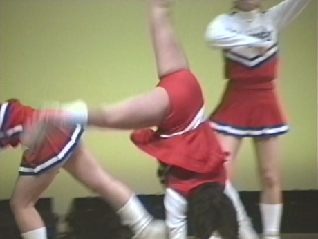 【再販】【期間限定公開作品】BS-016 バトンオンステージ vol.16~舞い上がるオレンジマーチングチア!アンスコがモロです!